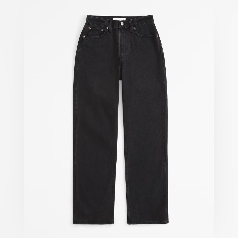 Abercrombie - High Rise Vintage Straight Jean!